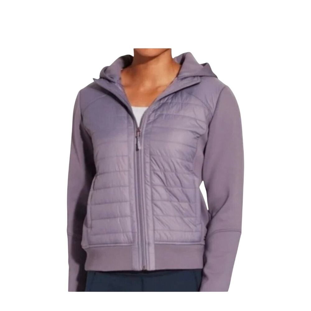 CALIA Primaloft Moto Hybrid cadet Jacket Purple Running athleisure women’s S